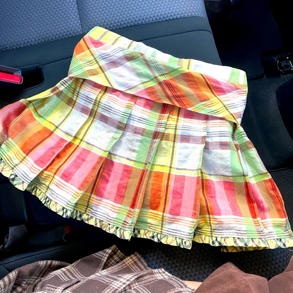 Burberry Skirt Size 8 fits XS. As is on picture. - Picture 2 of 8